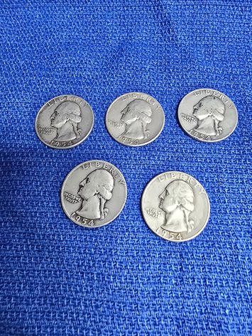 Image for 5-1954 quarters