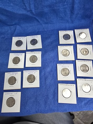 Image for New state quarters, P & D