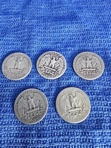 Image for 5- 1951 quarters