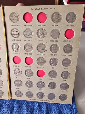 Image for Jefferson nickles 1938- 1960