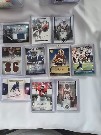 Image for NFL, NCAA Football cards,