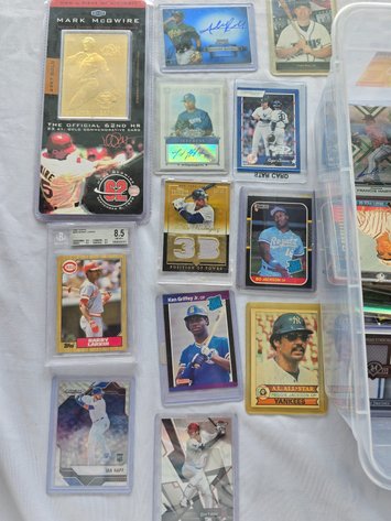 Image for MLB CARDS, all plastic encased