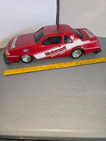Image for Battery operated race car, no transmitter