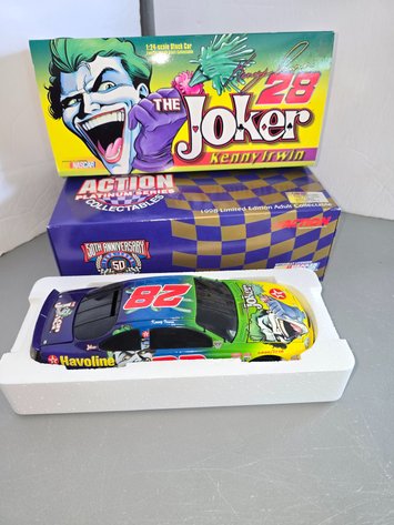 Image for Kenny Irwin collectible Joker car