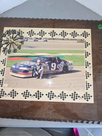 Image for Bill Elliott, 16x20, wall clock