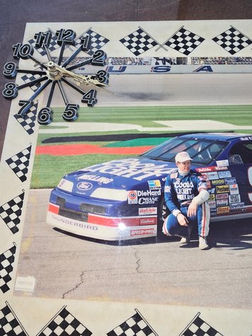Image for Bill Elliott, 16x20, wall clock