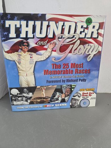 Image for Richard Petty book, Thunder & Glory