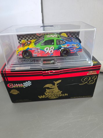 Image for Ricky Mast Autographed car and case
