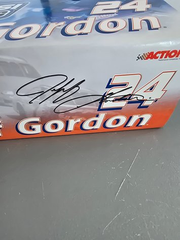 Image for Jeff Gordon Autographed car