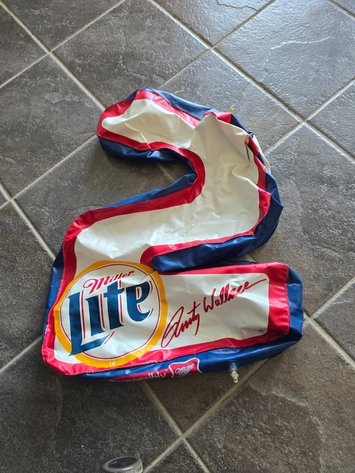 Image for Risty Wallace blow up, and NASCAR Wallpaper Boarders