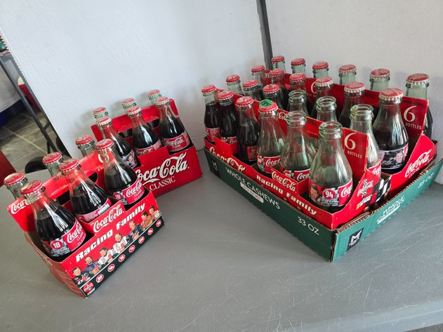 Image for Coco Cola bottles,  NASCAR