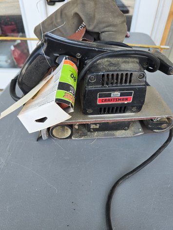 Image for CRAFTSMAN, belt sander with vaccum