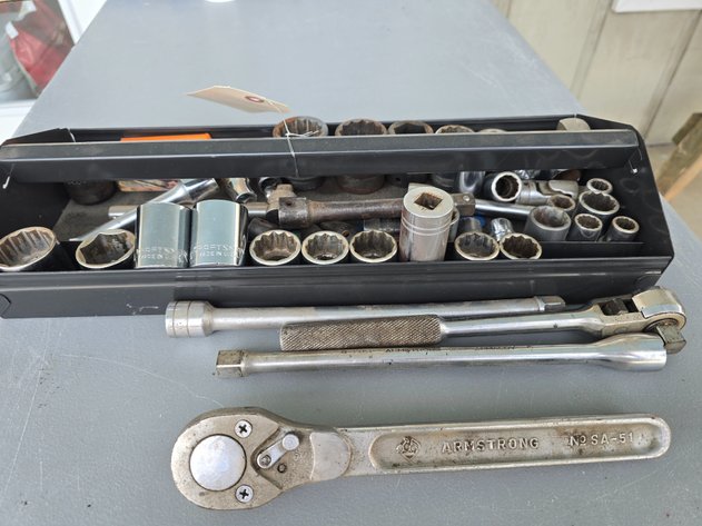 Image for Socket wrench with craftsman sockets