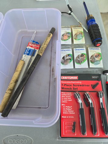 Image for Screwdriver wrench sets, Dremel tools ect
