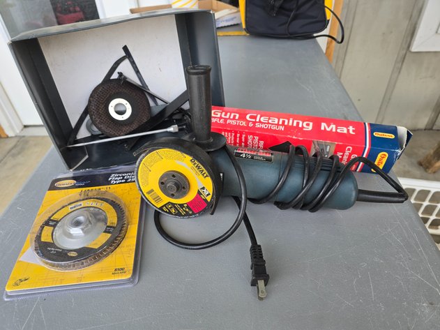 Image for DeWalt sander and accessories