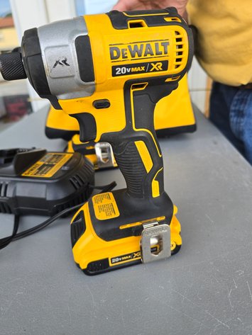 Image for DeWalt hand drills with charger, batteries and carry case