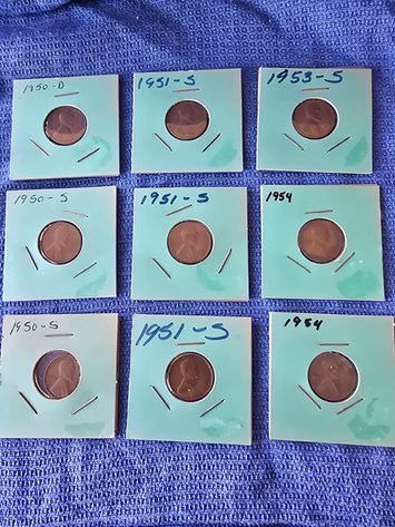 Image for 1950 D & S, 1951 S , 1953S, 1954 plain