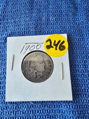 Image for 1900 Barber Silver Quarter