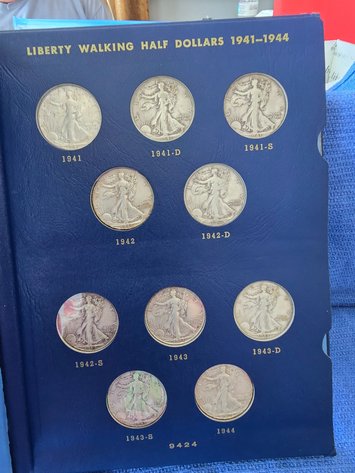Image for Walking Liberty Halves, 20, 1941-1947