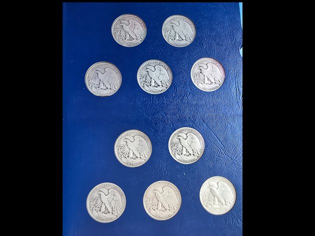 Image for Walking Liberty Halves, 20, 1941-1947