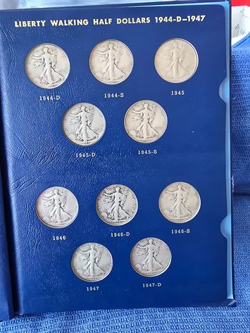 Image for Walking Liberty Halves, 20, 1941-1947