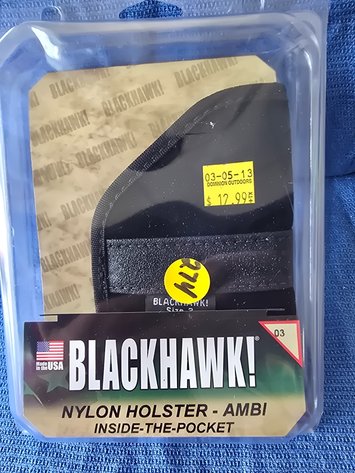 Image for Blackhawk inside pocket holster