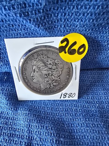 Image for 1880 Morgan dollar so there was a