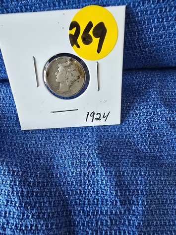 Image for 1924 Barber silver Dime