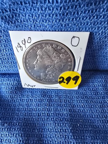Image for 1890 -O Morgan silver dollar
