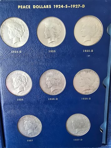 Image for PEACE DOLLARS COLLECTION 1921-1935