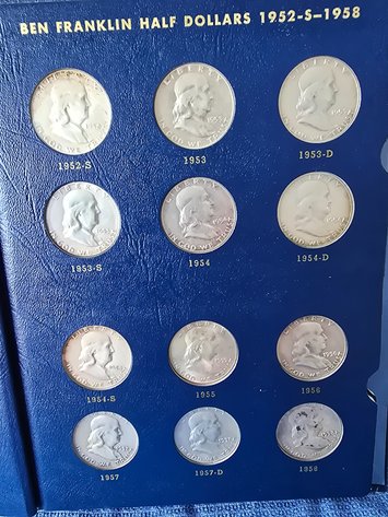 Image for Franklin Halves 1948-1963 collection