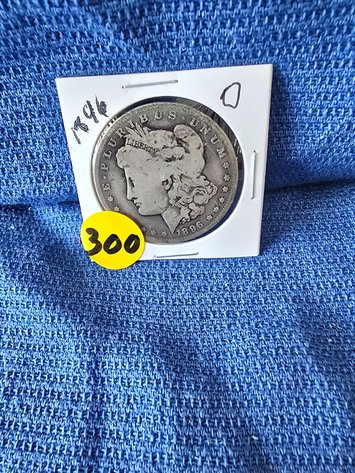 Image for 1896-0  Morgan Silver Dollar