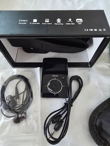 Image for Personal radio, fishing pliers, binoculars  with case