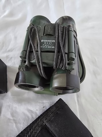 Image for Personal radio, fishing pliers, binoculars  with case