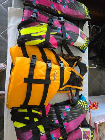 Image for Life saving jackets, like new