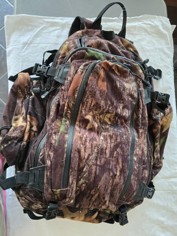 Image for Camo Back pack, like new, soft