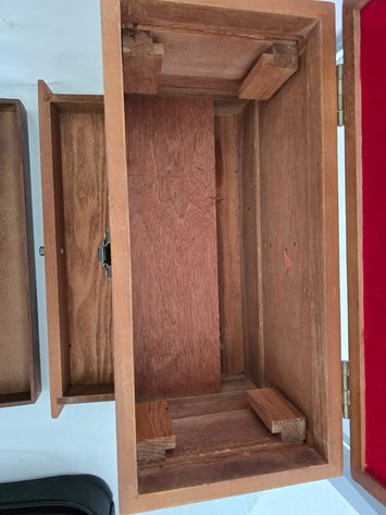 Image for Wooden storage box 16x8x10