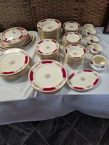 Image for Homer Laughlin 83 pc China, 1940's