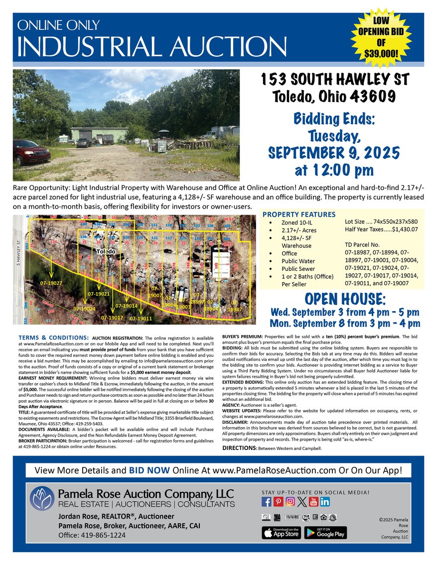 Image for 153 South Hawley Street, Toledo, Ohio 43609