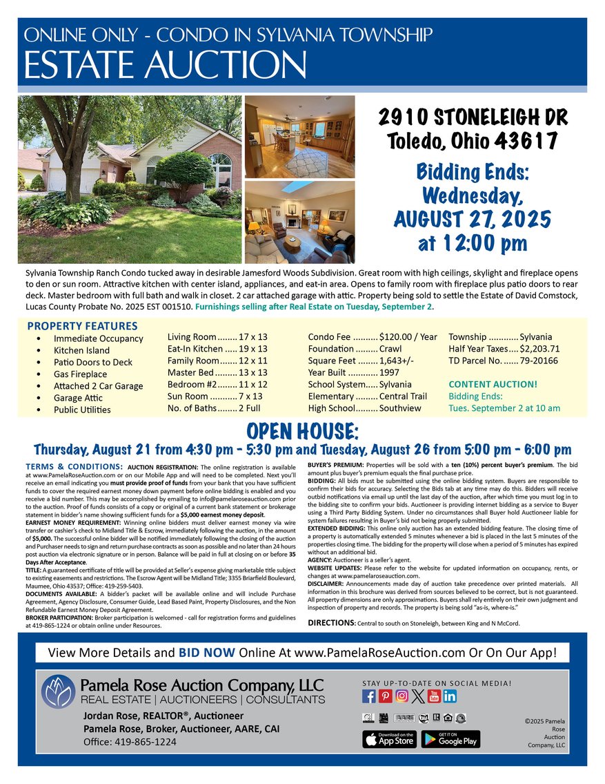 Image for 2910 Stoneleigh Drive, Toledo, Ohio 43617