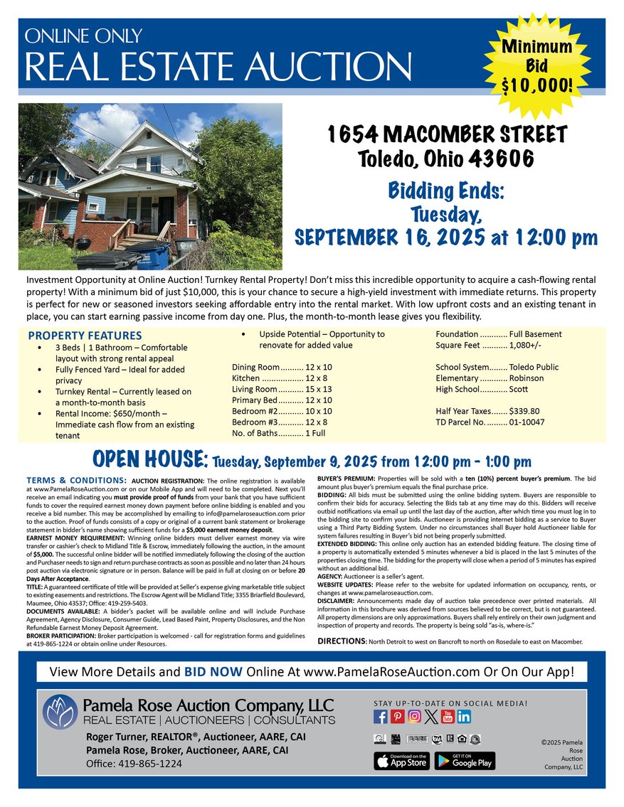 Image for 1654 Macomber Street, Toledo, Ohio 43606