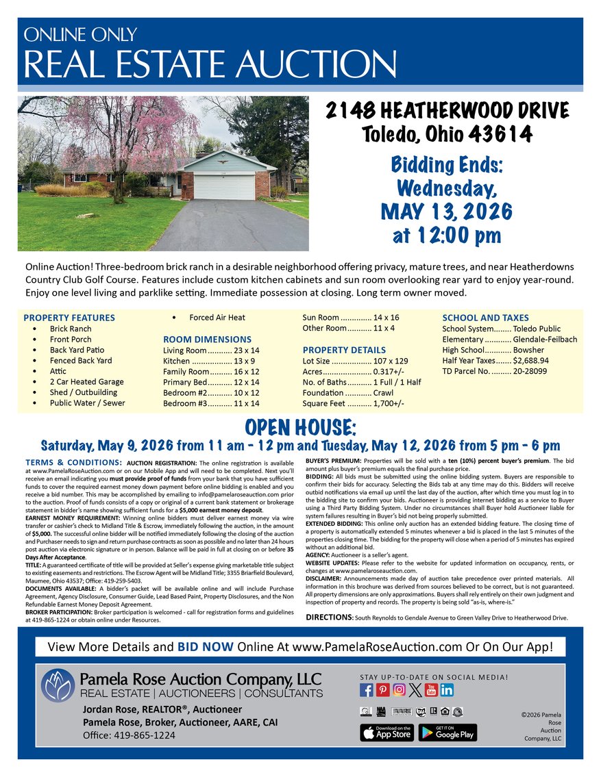 Image for 2148 Heatherwood Drive, Toledo, Ohio 43614