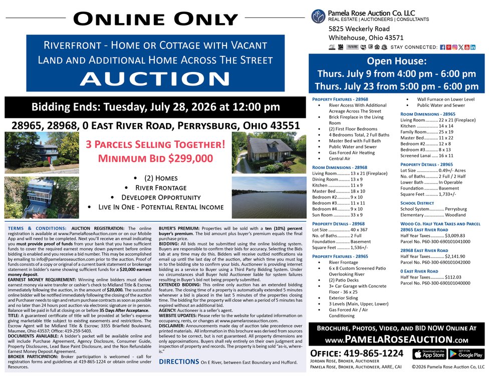 Image for 28965, 28968, 0 East River Road, Perrysburg, Ohio 43551