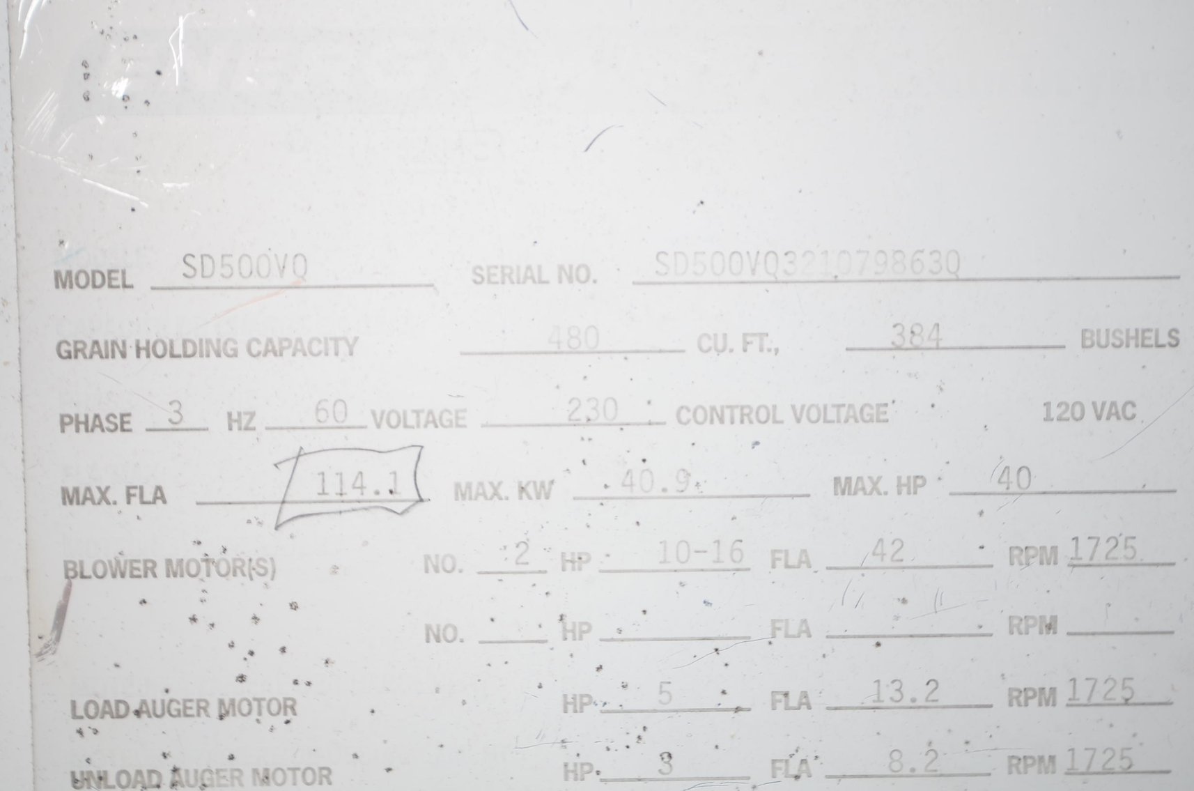 Image for SUPERB 480 BU GRAIN DRYER - NEW RICHMOND, WI