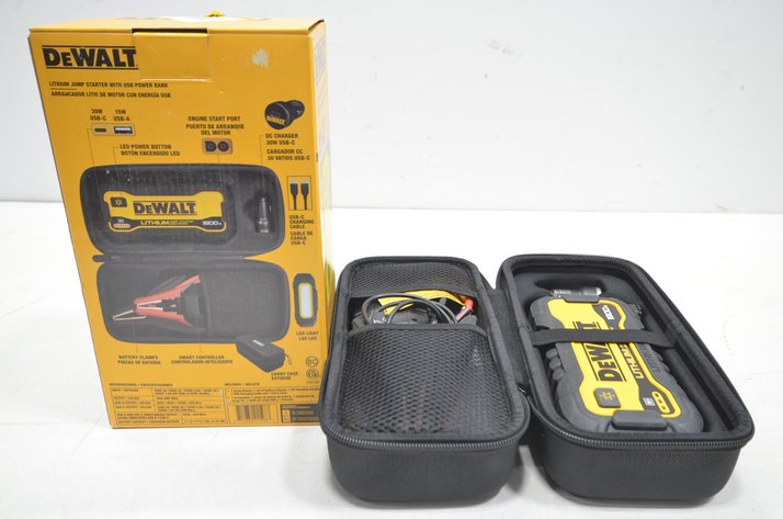 Image for DeWalt Lithium Jump Starter W/ USB Power Bank