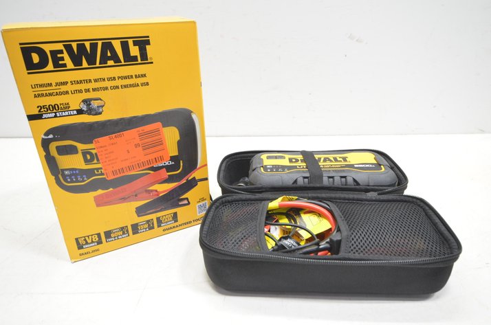 Image for DeWalt Lithium Jump Starter W/ USB Power Bank