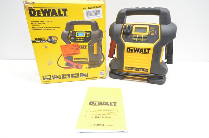 Image for DeWalt Jump Starter With Air Compressor