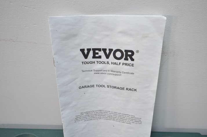 Image for Vevor Garage Tool Storage Rack