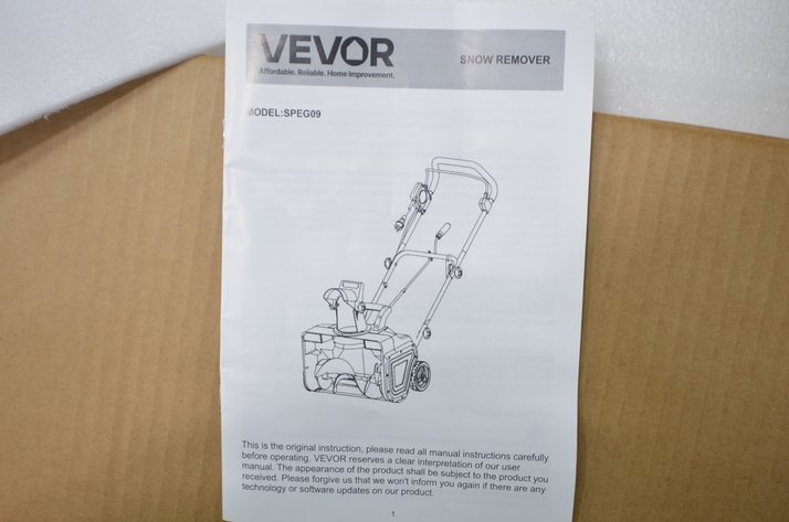 Image for Vevor Electric Snow Blower