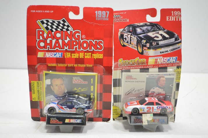 Image for (6) Nascar 1997 And (2) 1994 Edition Cars